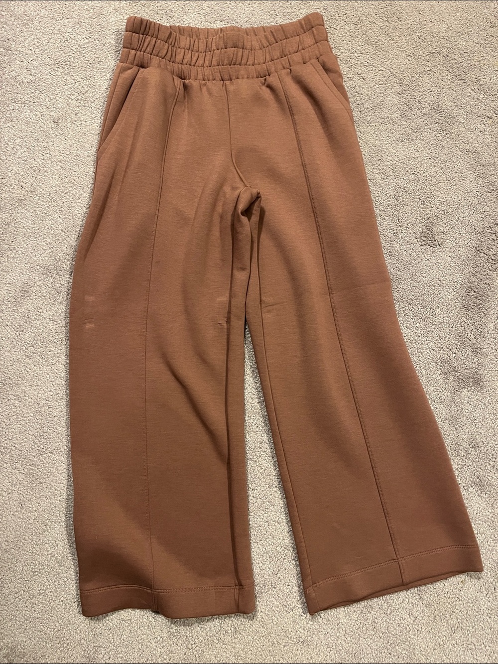 Old Navy Active High-Rise Wide Leg Leggings - Brown